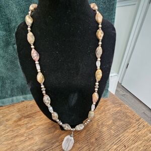 Elegant Multi-Color Beaded Necklace